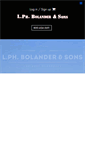 Mobile Screenshot of bolanderflagpole.com